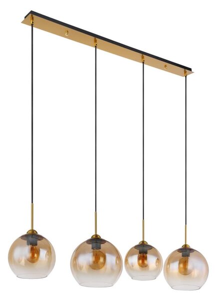 Globo 15788-4H - Candelabru suspendat pe cablu JAMESSA 4xE27/60W/230V, alamă
