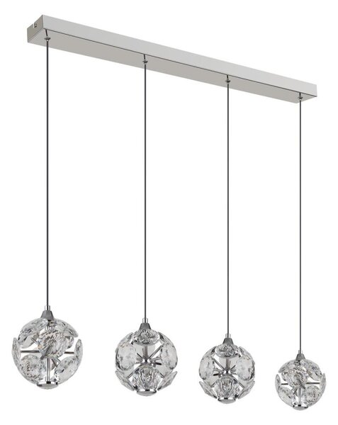 Globo 16047-4HC - Lustru LED pe cablu VIRINA LED/32W/230V