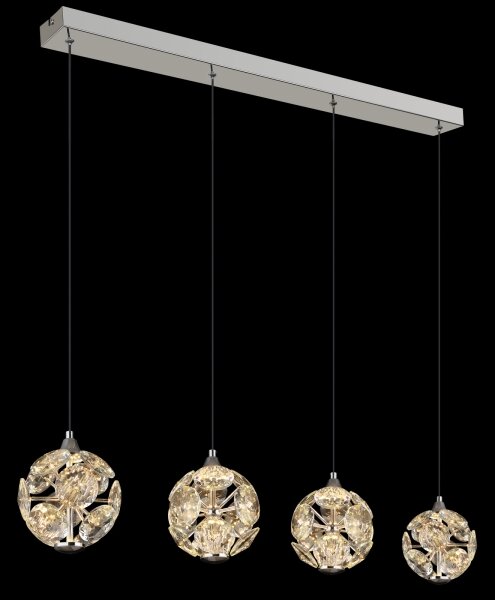 Globo 16047-4HC - Lustru LED pe cablu VIRINA LED/32W/230V