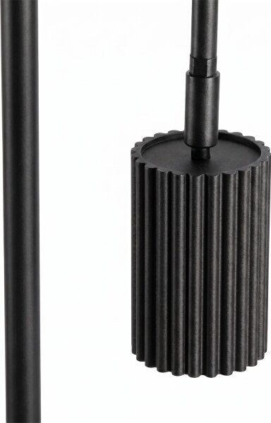 Sollux SL.2015 - Lampadar KARBON 1xGU10/10W/230V negru