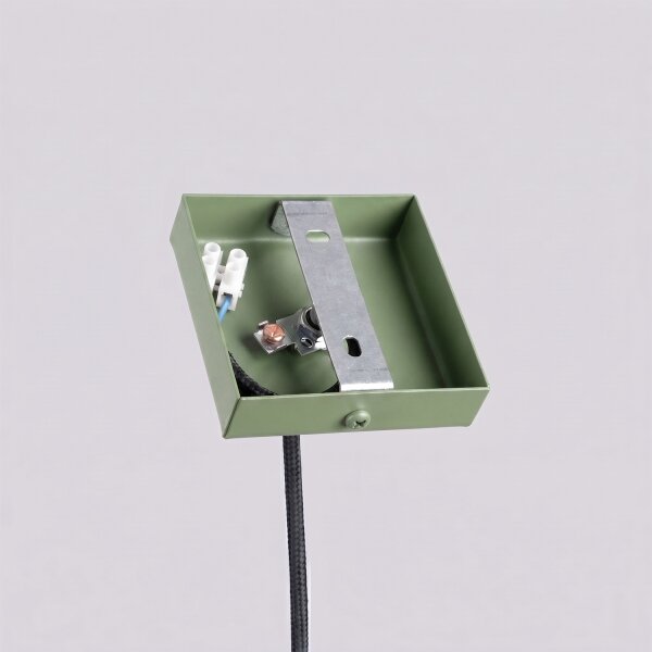 Sollux SL.2133 - Pendul pe cablu PASTELO 1xG9/8W/230V verde