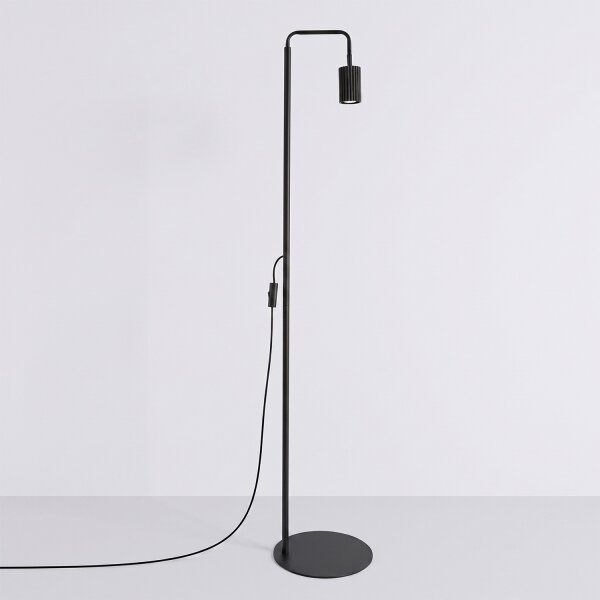 Sollux SL.2015 - Lampadar KARBON 1xGU10/10W/230V negru