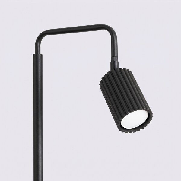 Sollux SL.2015 - Lampadar KARBON 1xGU10/10W/230V negru
