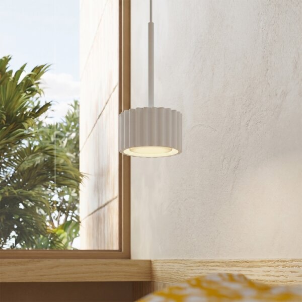 Sollux SL.2676 - Lustru suspendat pe cablu AURA 1xGX53/10W/230V alb