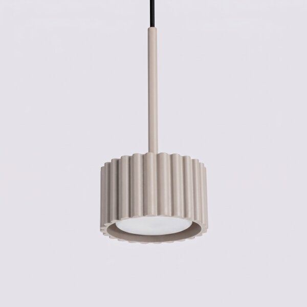 Sollux SL.2683 - Lustră suspendată pe cablu AURA 1xGX53/10W/230V taupe
