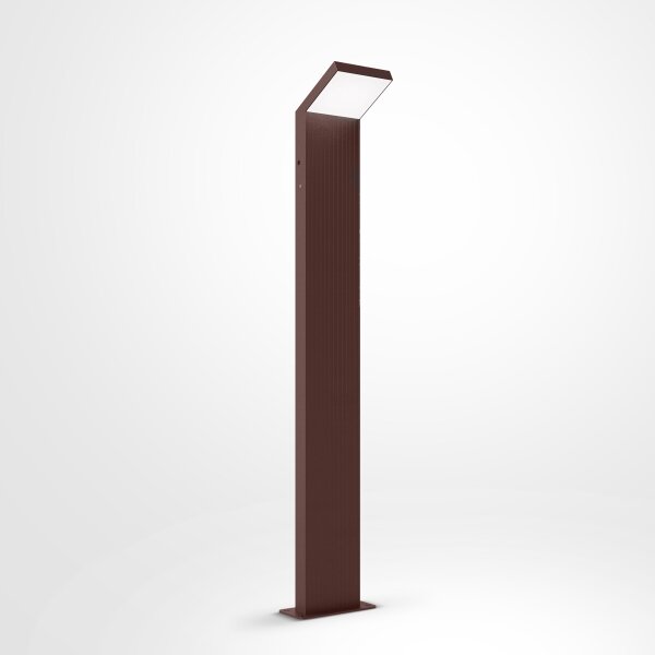 Brilagi - Lampă LED de exterior RIANO LED/8W/230V maro IP65 80 cm