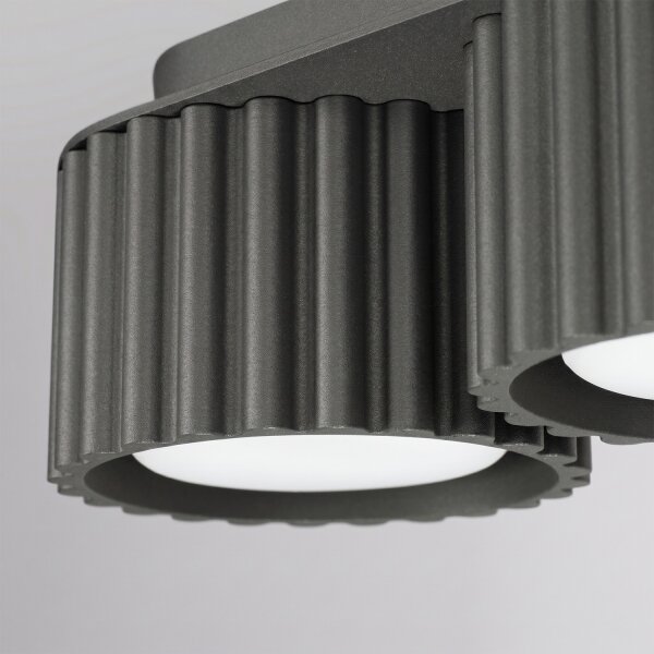 Sollux SL.2629 - Spot AURA 3xGX53/10W/230V negru