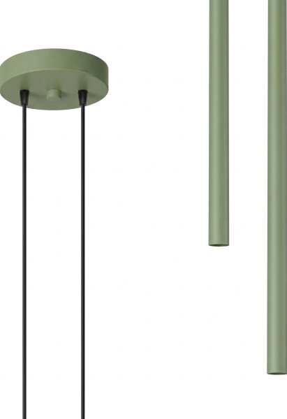 Sollux SL.2134 - Lustră suspendată pe cablu PASTELO 2xG9/8W/230V verde