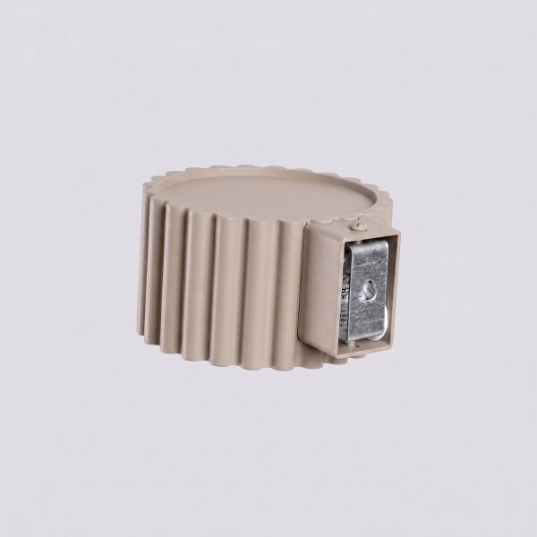 Sollux SL.2619 - Aplică de perete AURA 1xGX53/10W/230V taupe