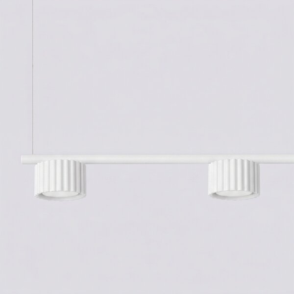 Sollux SL.2695 - Lustru suspendat pe cablu AURA 4xGX53/10W/230V alb