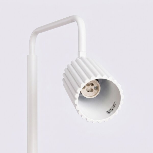 Sollux SL.2013 - Lampă de podea KARBON 1xGU10/10W/230V albă