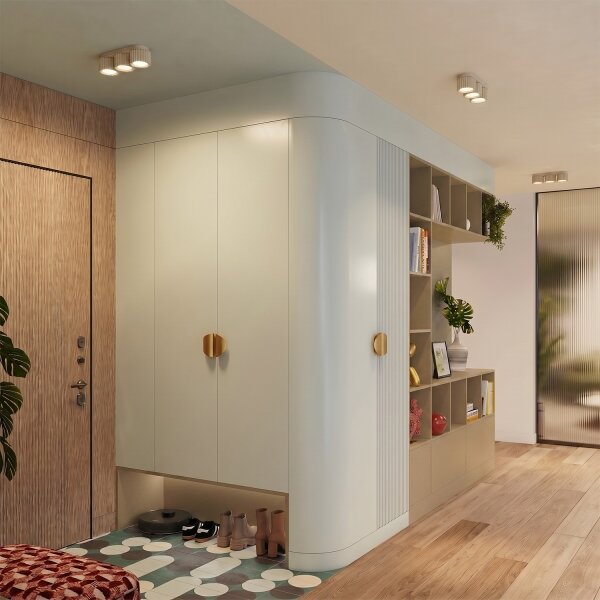 Sollux SL.2630 - Spot AURA 3xGX53/10W/230V crem