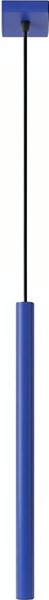 Sollux SL.2125 - Lustră suspendată pe cablu PASTELO 1xG9/8W/230V albastră