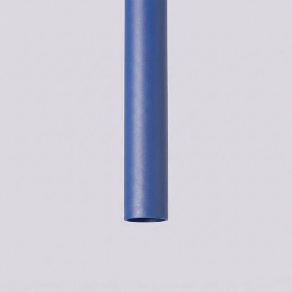 Sollux SL.2125 - Lustră suspendată pe cablu PASTELO 1xG9/8W/230V albastră