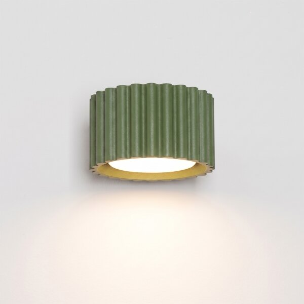 Sollux SL.2615 - Aplica de perete AURA 1xGX53/10W/230V verde