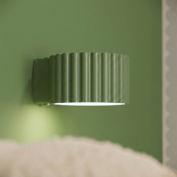 Sollux SL.2615 - Aplica de perete AURA 1xGX53/10W/230V verde
