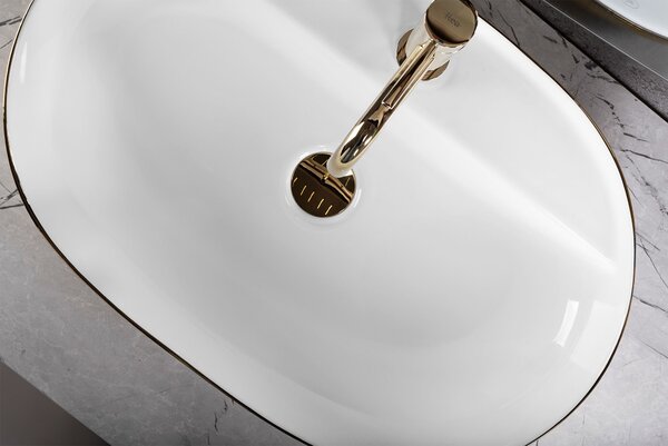 Lavoar pe blat Rea Aura 61 White Gold Brush