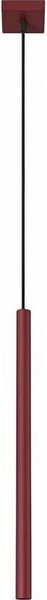 Sollux SL.2121 - Pendul pe cablu PASTELO 1xG9/8W/230V roșu