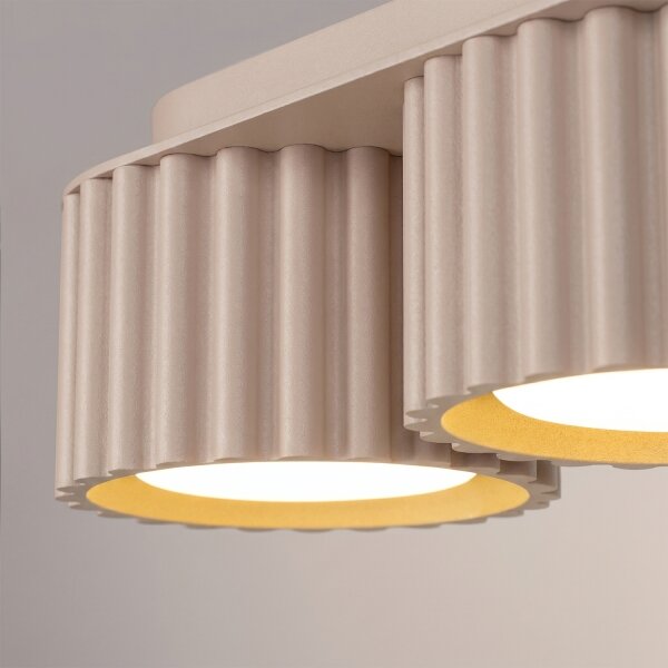 Sollux SL.2635 - Corp de iluminat tip spot AURA 3xGX53/10W/230V taupe
