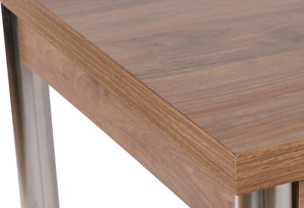Masă Polo Dining Table, Nuc, 110x75x70 cm
