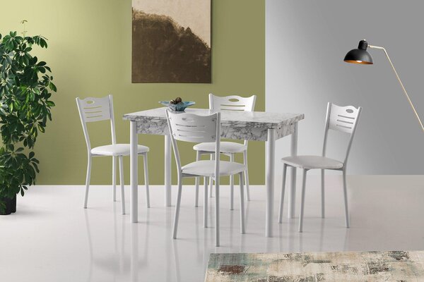 Masă Polo Dining Table, Nuc, 110x75x70 cm