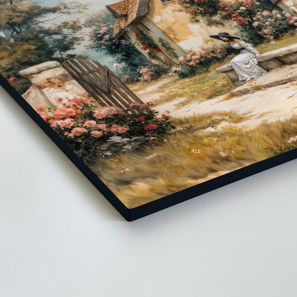 DUBLEZ | Tablou artistic original - Vintage Garden | Imprimare UV premium