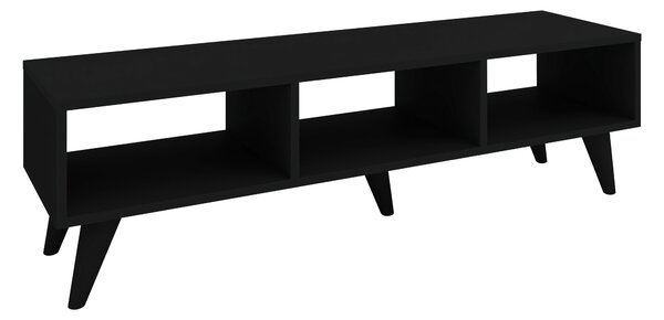 Comoda haaus V1, Negru, 120 x 35 x 35 cm