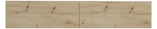 Comoda haaus Isla, 2 Usi, Stejar Artisan, 135 x 28 x 25 cm