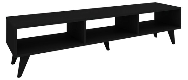 Comoda haaus V2, Negru, 150 x 35 x 35 cm
