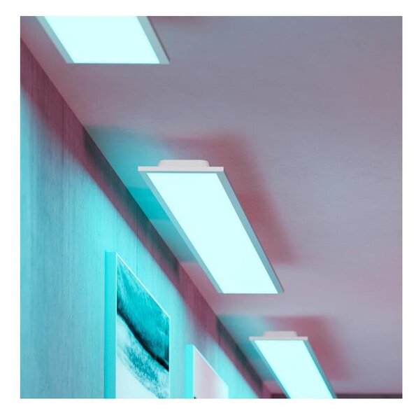 Eglo 901517-LED RGBW Panou LED aplicat MORADILLO-Z LED/28W/230V 120x15 cm alb
