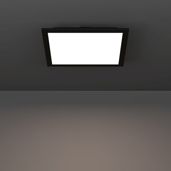 Eglo 901505-LED RGBW Plafonieră dimabilă MORADILLO-Z LED/14W/230V 30x30cm neagră
