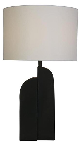 Lampă de masă Searchlight PERTH EU61650BK - 1xE27/60W/230V