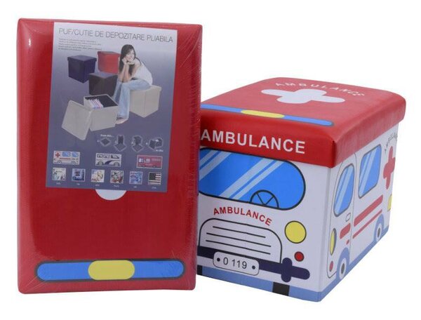 Taburet Ambulance, 32 x 32 x 48 cm