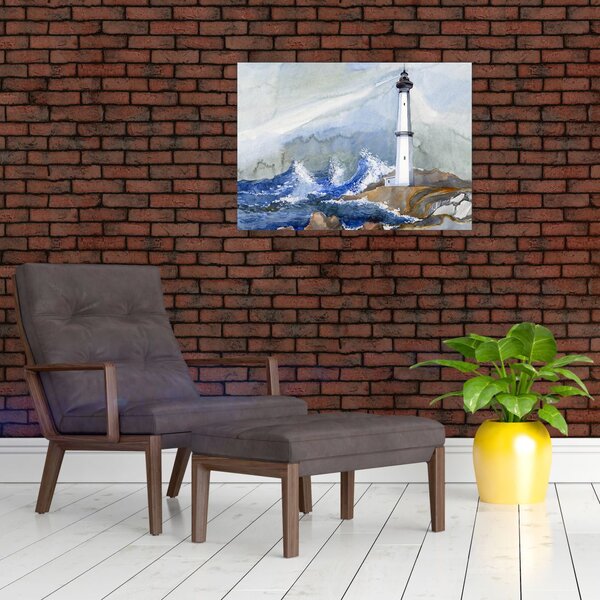 Tablou cu pictura farului (70x50 cm)