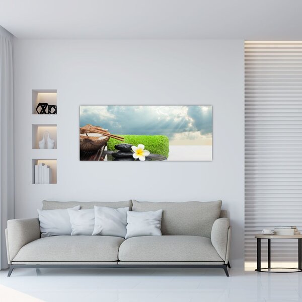 Tablou - Spa and relax (120x50 cm)