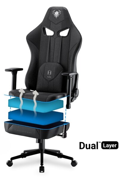 Scaun Rotativ Diablo X-Player 2.0 Small, Negru