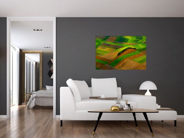 Tablou - Lan, luncile (90x60 cm)