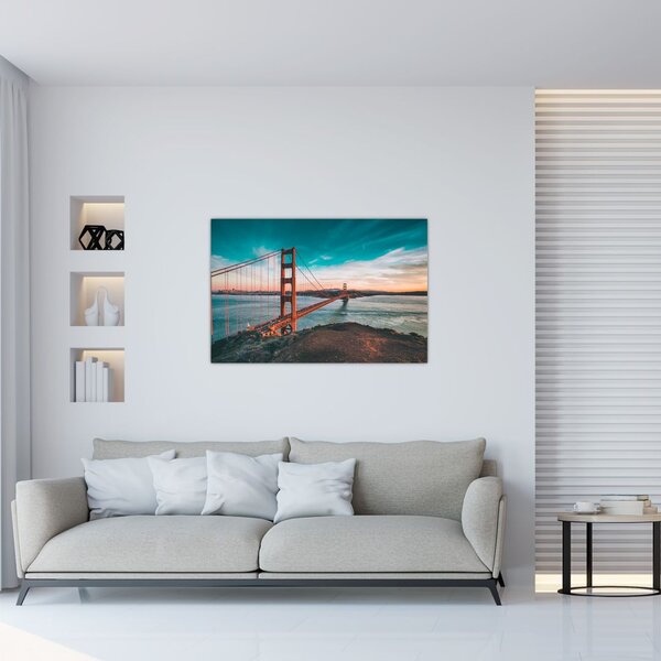 Tablou - Golden Gate, San Francisco (90x60 cm)