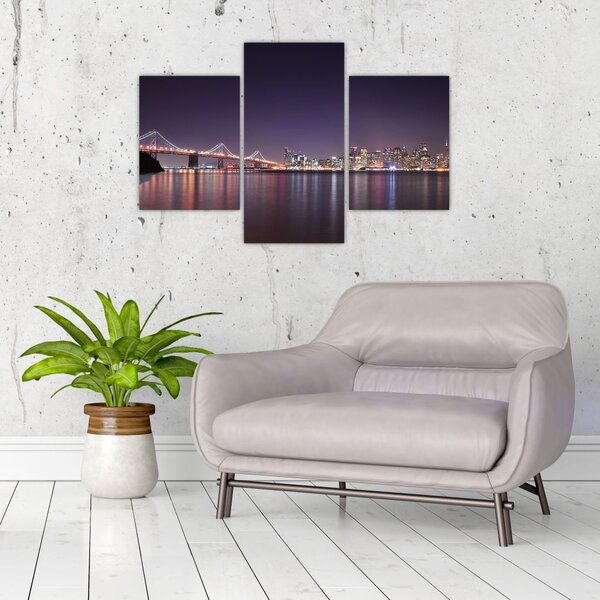 Tablou cu privirea spre San Francisco, California (90x60 cm)