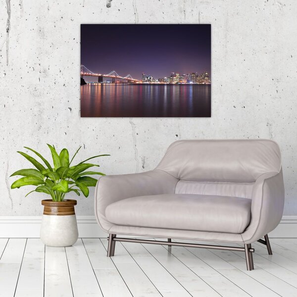 Tablou cu privirea spre San Francisco, California (70x50 cm)