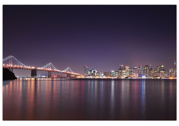 Tablou cu privirea spre San Francisco, California (90x60 cm)