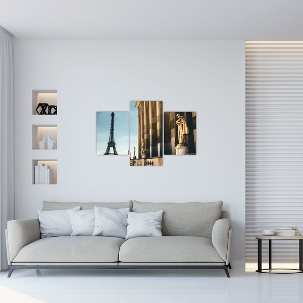 Tabou din piața Trocader, Paris (90x60 cm)