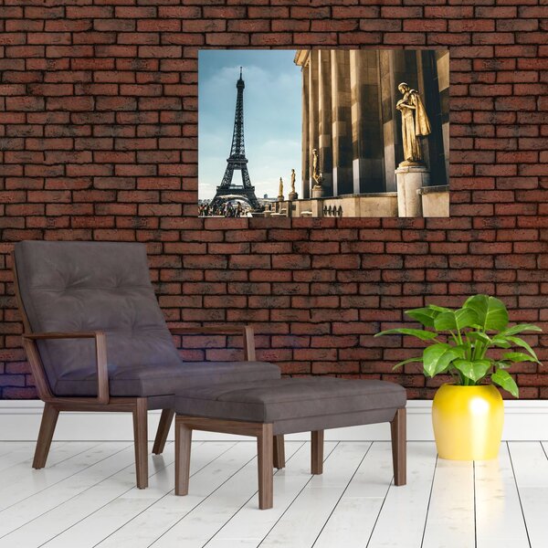 Tabou din piața Trocader, Paris (90x60 cm)