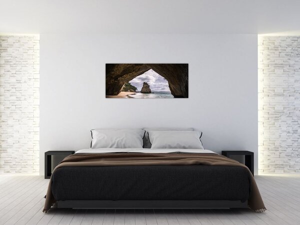 Tablou din peșteră, Noua Zeelanda (120x50 cm)