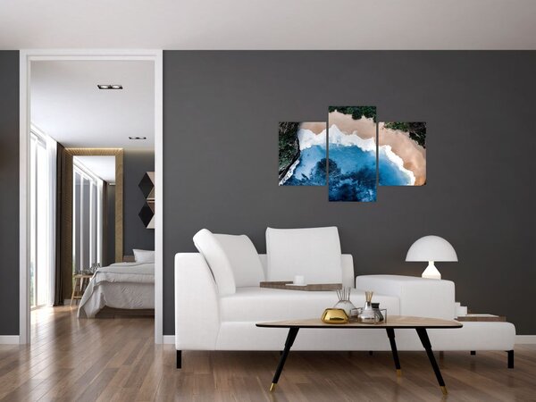 Tablou cu plaja Nusa Penida, Indonesia (90x60 cm)