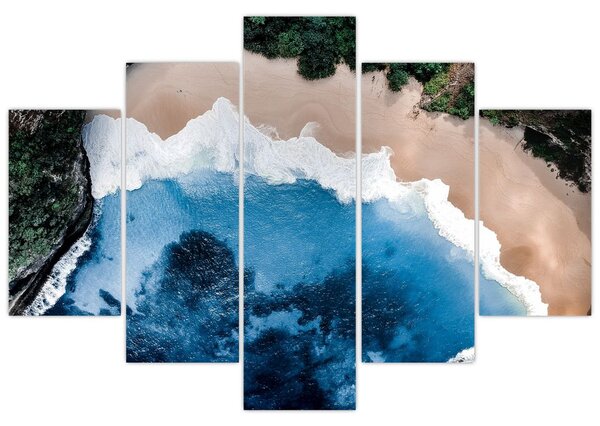 Tablou cu plaja Nusa Penida, Indonesia (150x105 cm)