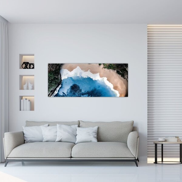 Tablou cu plaja Nusa Penida, Indonesia (120x50 cm)