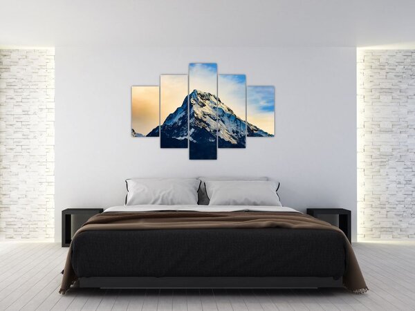 Tablou cu munții înzăpeziți, Nepal (150x105 cm)
