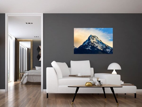 Tablou cu munții înzăpeziți, Nepal (90x60 cm)