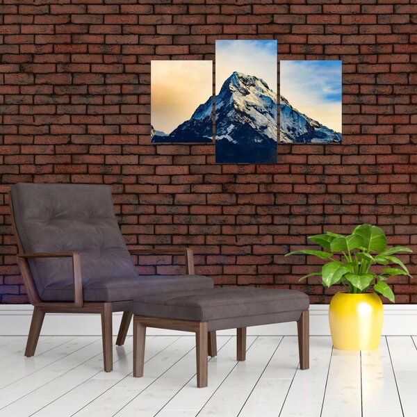 Tablou cu munții înzăpeziți, Nepal (90x60 cm)